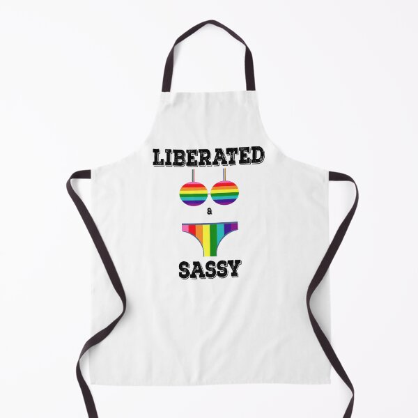 Item preview, Liberated & Sassy - Pride Rainbow Party | Lesbian Gay Bisexual Transgender LGBTQ  designed and sold by Rocketman2017.
