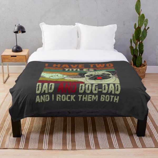 Item preview, Dog Pug Lover Dad Funny Puppy Father Quote Fathers Day Gifts Idea designed and sold by Big Deals 300.