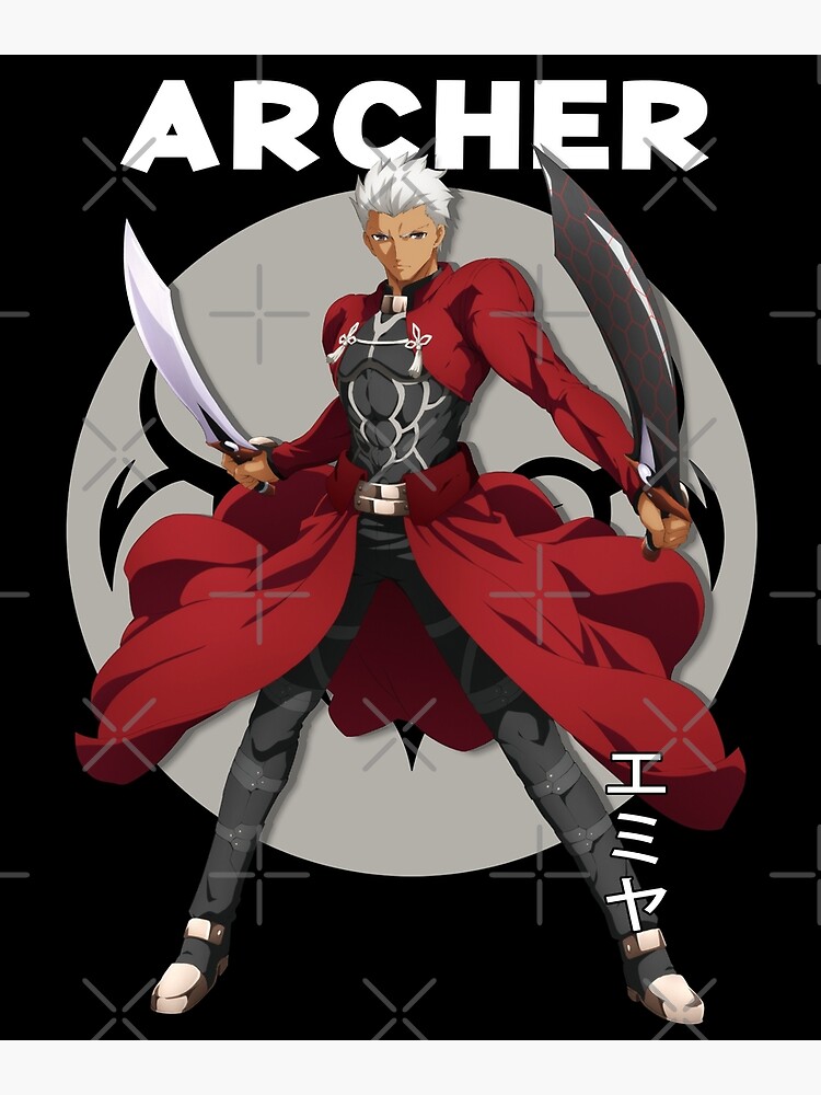 Fate Stay Night Unlimited Blade Works Anime Archer | Poster