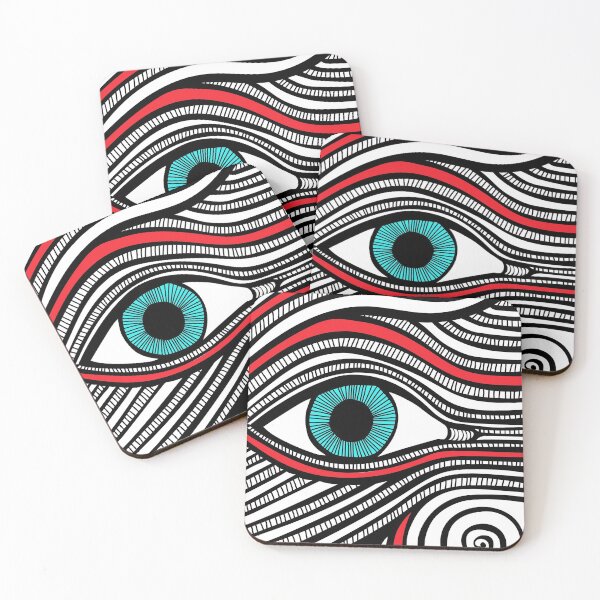 Item preview, Evil Eye sight painting designed and sold by AznavourByKarin.