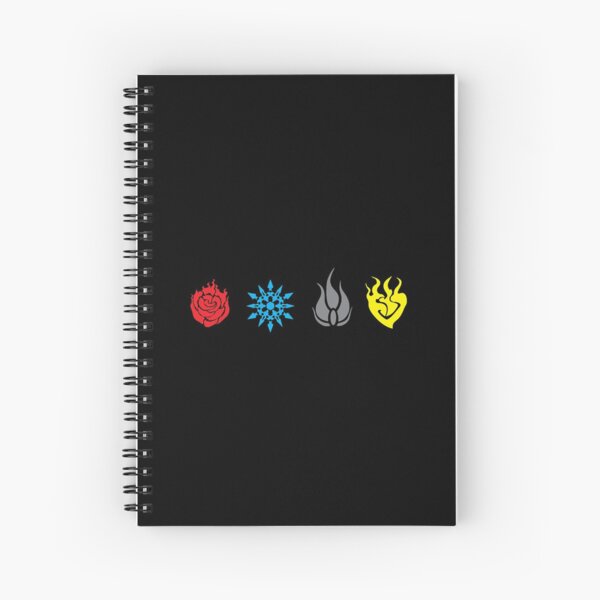 RWBY - Symbols  Spiral Notebook
