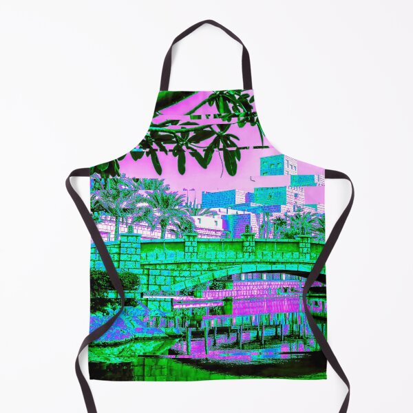 Item preview, Dubai UAE Bridge Nature Glitch Art designed and sold by glitchhub.