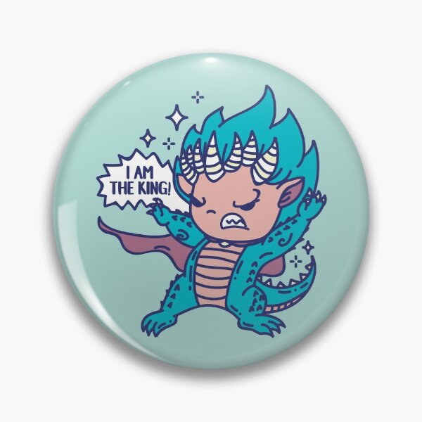 Item preview, Crowned monster says he's the King designed and sold by SPIRIMAL.