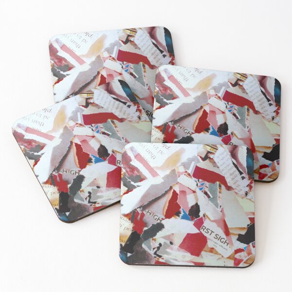 Item preview, Paper Shredded Collage Abstract Art designed and sold by Ruby Jackson.