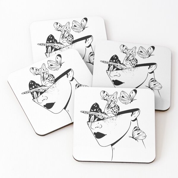 Item preview, Butterfly head face art designed and sold by AznavourByKarin.