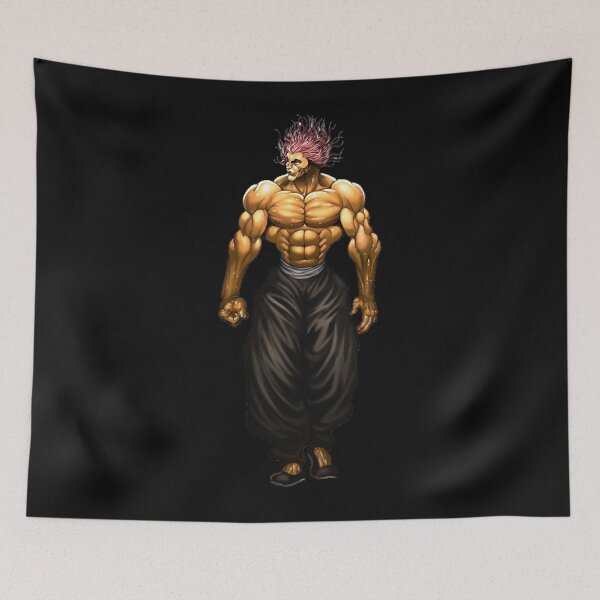 Item preview, Hanma Yujiro Sticker designed and sold by carnrikeca.