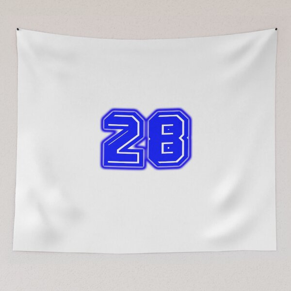 Item preview, Blue Number 28 designed and sold by sport-blue.