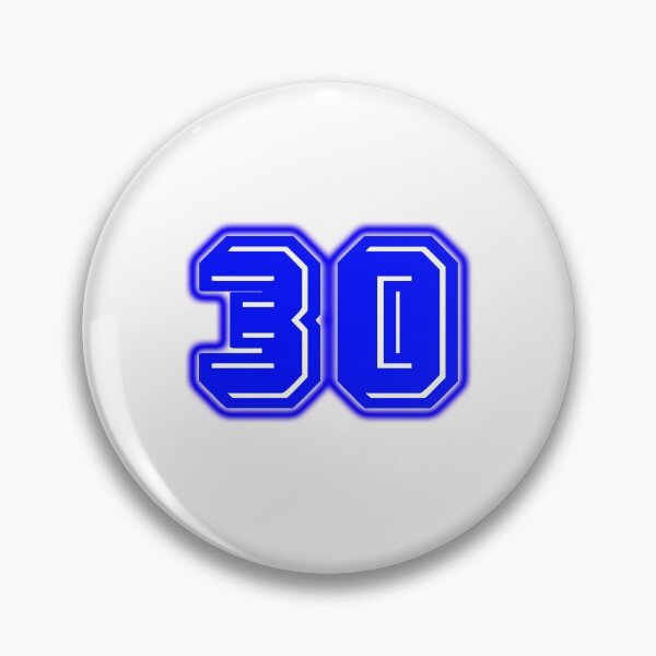 Item preview, Blue Number 30 designed and sold by sport-blue.
