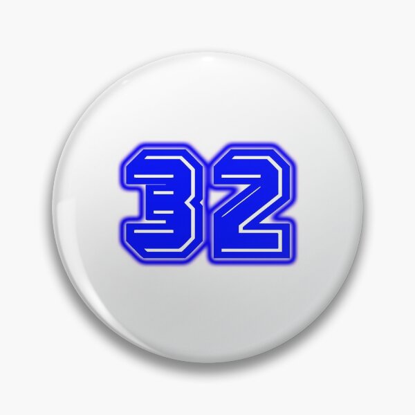 Item preview, Blue Number 32 designed and sold by sport-blue.