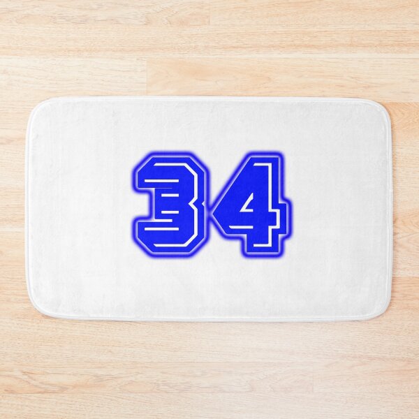 Item preview, Blue Number 34 designed and sold by sport-blue.
