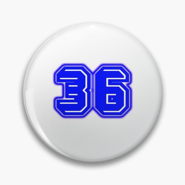 Item preview, Blue Number 36 designed and sold by sport-blue.