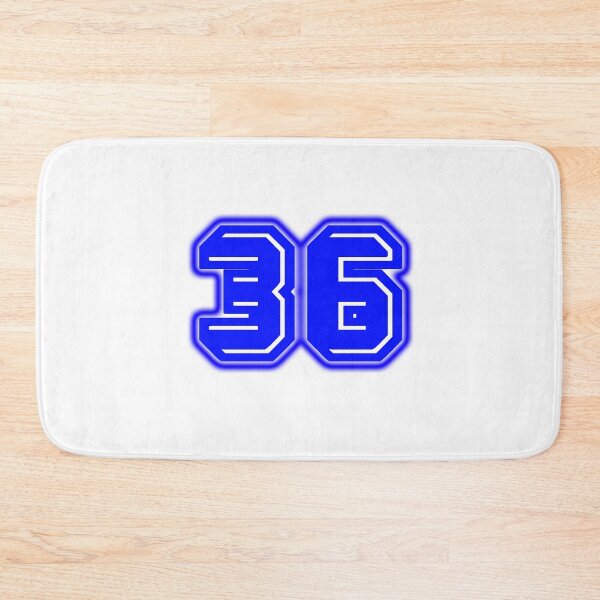 Item preview, Blue Number 36 designed and sold by sport-blue.