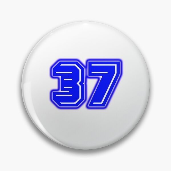 Item preview, Blue Number 37 designed and sold by sport-blue.