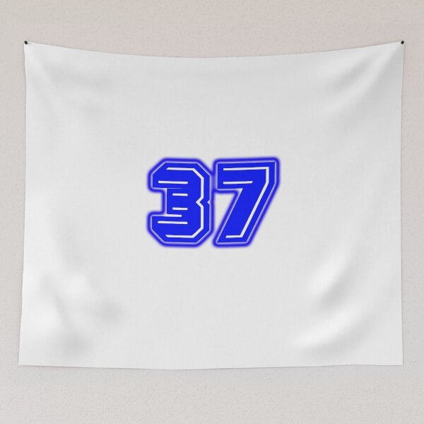 Item preview, Blue Number 37 designed and sold by sport-blue.