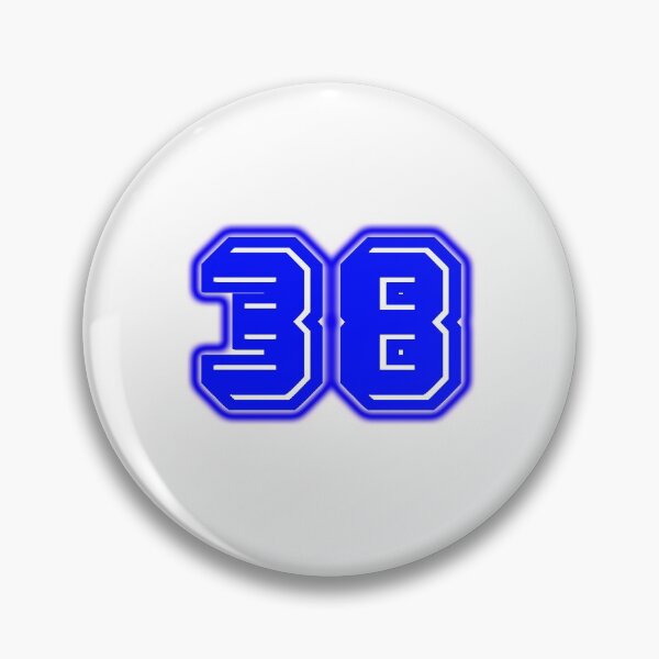 Item preview, Blue Number 38 designed and sold by sport-blue.