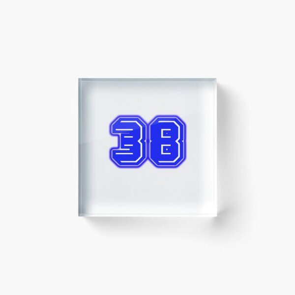 Item preview, Blue Number 38 designed and sold by sport-blue.