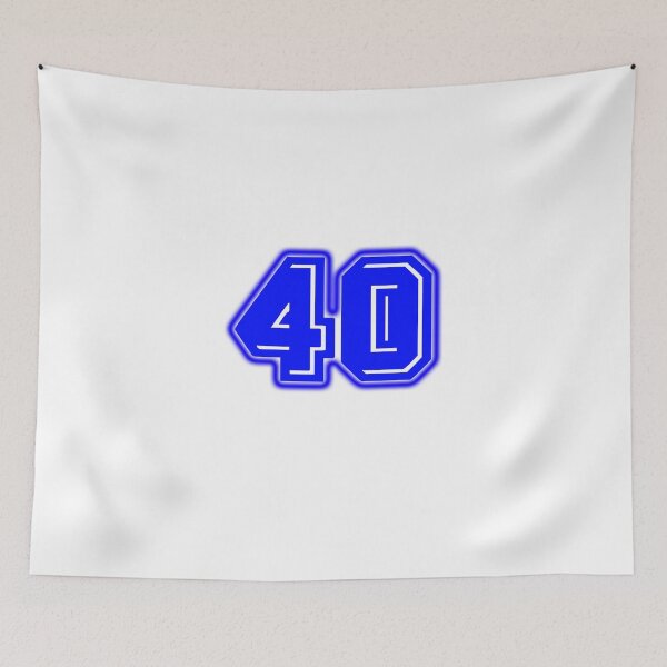Item preview, Blue Number 40 designed and sold by sport-blue.