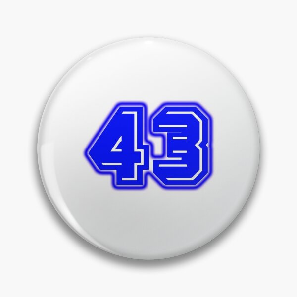 Item preview, Blue Number 43 designed and sold by sport-blue.