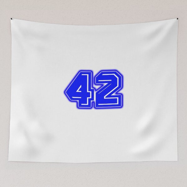 Item preview, Blue Number 42 designed and sold by sport-blue.