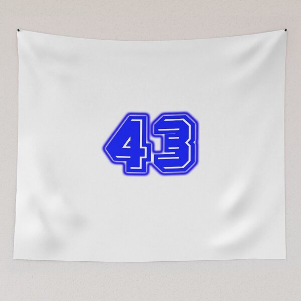 Item preview, Blue Number 43 designed and sold by sport-blue.