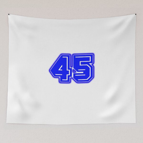 Item preview, Blue Number 45 designed and sold by sport-blue.