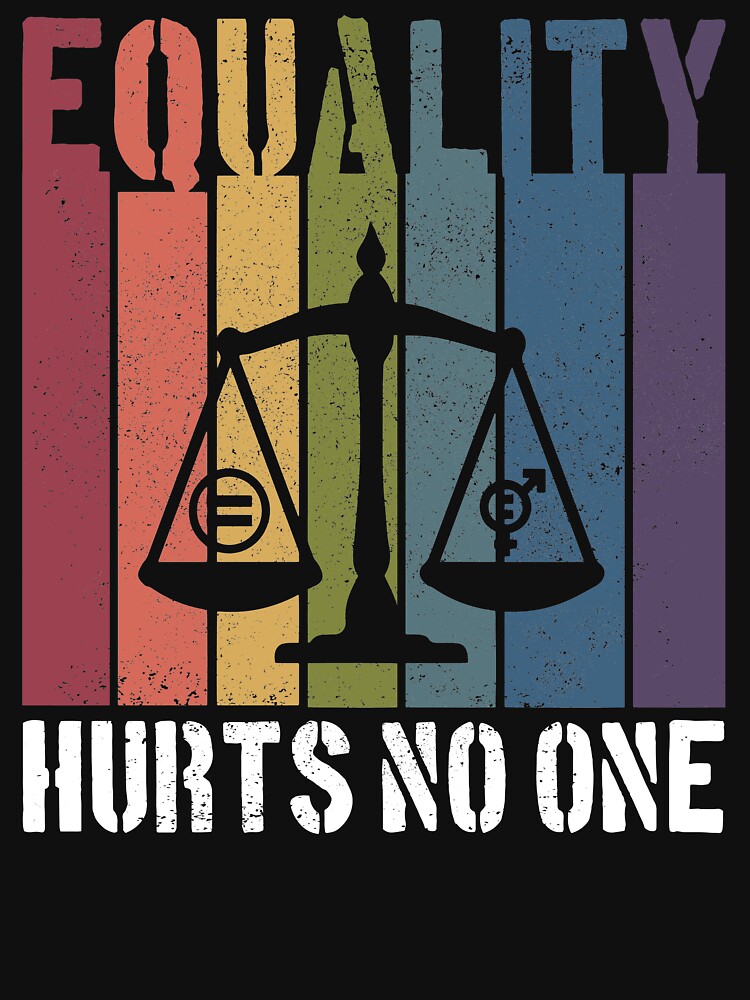 equality hurts no one t shirt