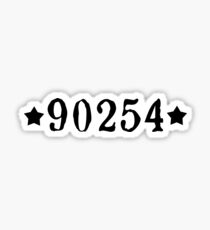 Hermosa Beach-90254 Sticker