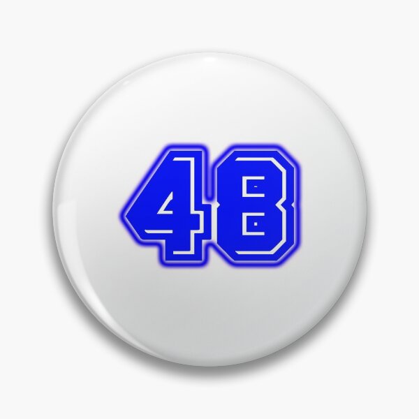 Item preview, Blue Number 48 designed and sold by sport-blue.