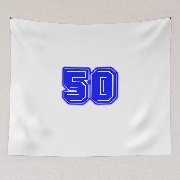 Item preview, Blue Number 50 designed and sold by sport-blue.