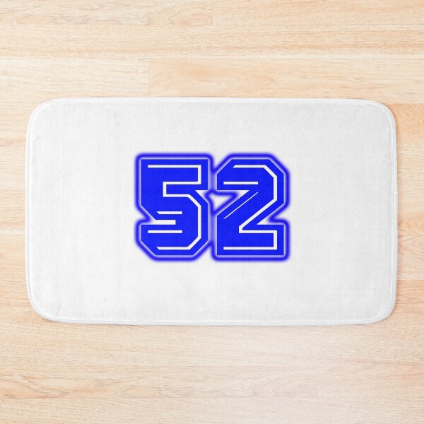 Item preview, Blue Number 52 designed and sold by sport-blue.