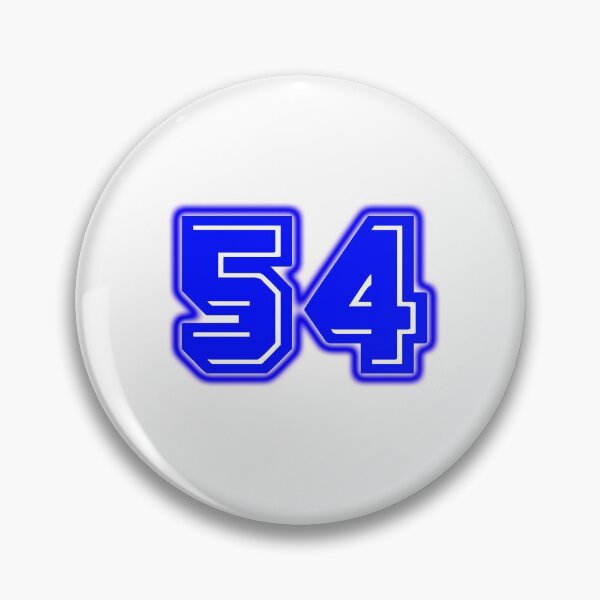 Item preview, Blue Number 54 designed and sold by sport-blue.