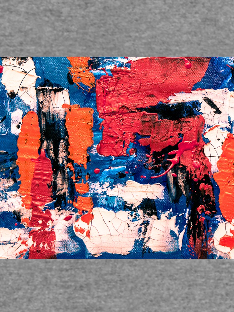 Abstract Painting with Red Tendency by Claudiocmb