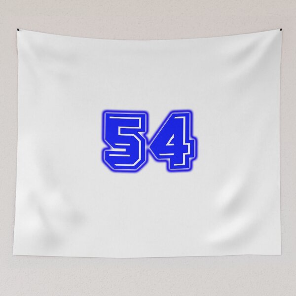 Item preview, Blue Number 54 designed and sold by sport-blue.