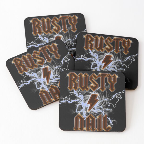 Artikelvorschau, Heavy Metal Rusty Nail T-Shirt entworfen und verkauft von carnrikeca.