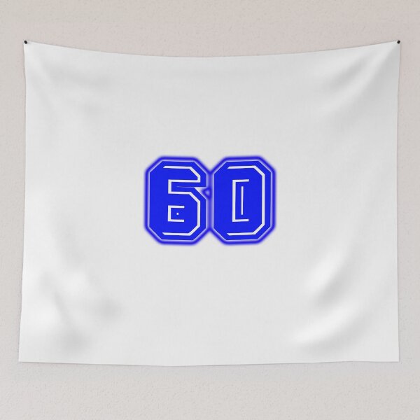 Item preview, Blue Number 60 designed and sold by sport-blue.