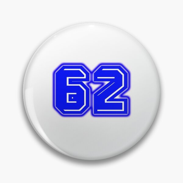 Item preview, Blue Number 62 designed and sold by sport-blue.