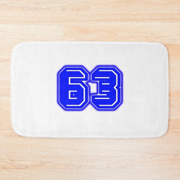 Item preview, Blue Number 63 designed and sold by sport-blue.