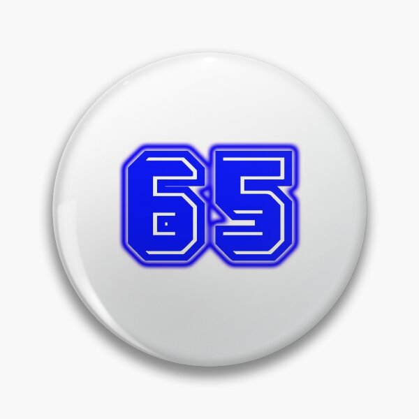 Item preview, Blue Number 65 designed and sold by sport-blue.