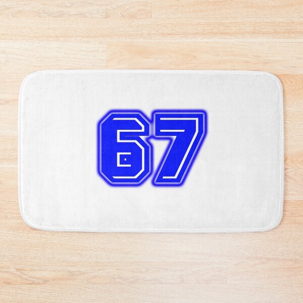 Item preview, Blue Number 67 designed and sold by sport-blue.