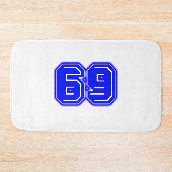 Item preview, Blue Number 69 designed and sold by sport-blue.