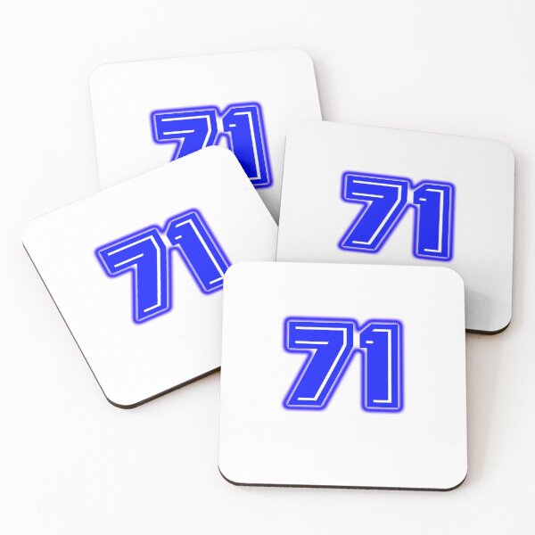 Item preview, Blue Number 71 designed and sold by sport-blue.