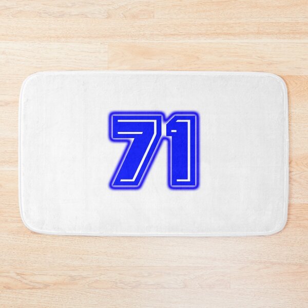 Item preview, Blue Number 71 designed and sold by sport-blue.