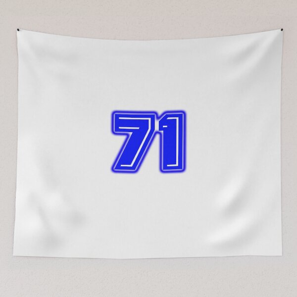 Item preview, Blue Number 71 designed and sold by sport-blue.