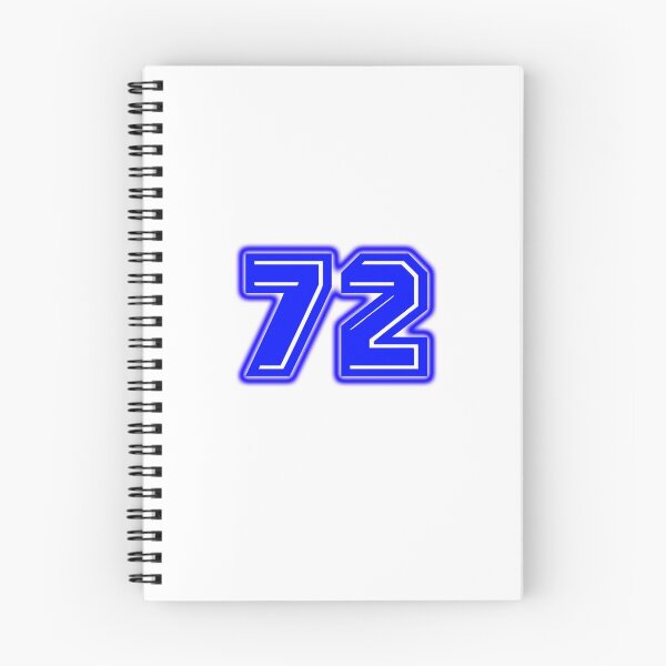Item preview, Blue Number 72 designed and sold by sport-blue.