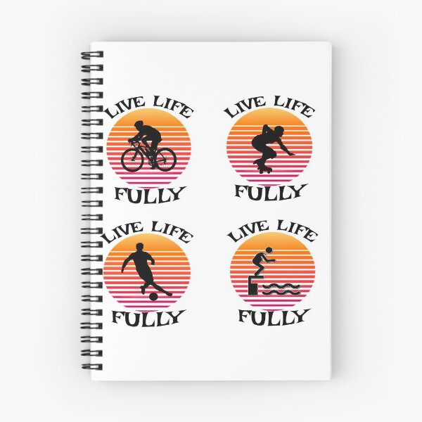 Item preview, Live life fully living fully sticker pack designed and sold by shirtsdesignpk.