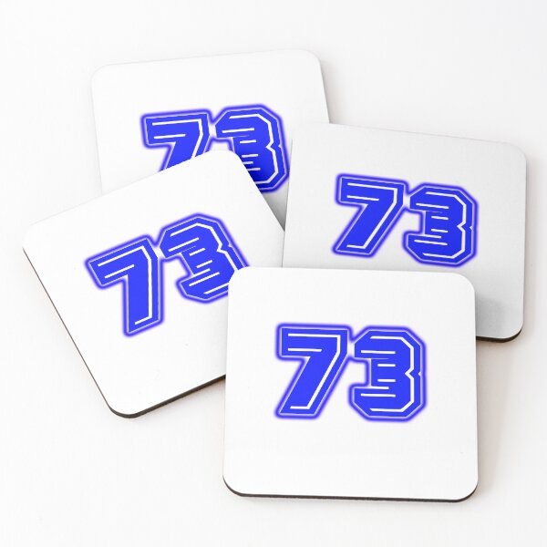 Item preview, Blue Number 73 designed and sold by sport-blue.