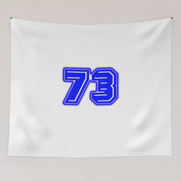 Item preview, Blue Number 73 designed and sold by sport-blue.