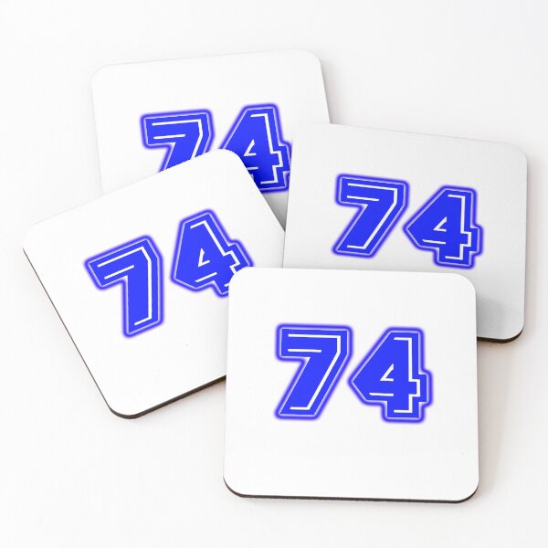 Item preview, Blue Number 74 designed and sold by sport-blue.