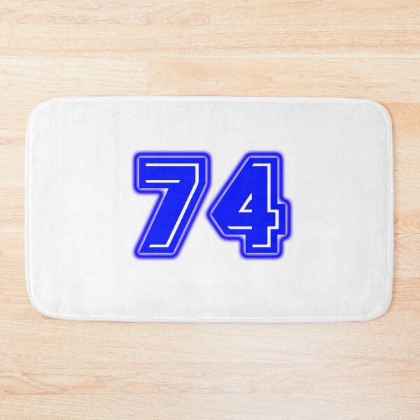 Item preview, Blue Number 74 designed and sold by sport-blue.