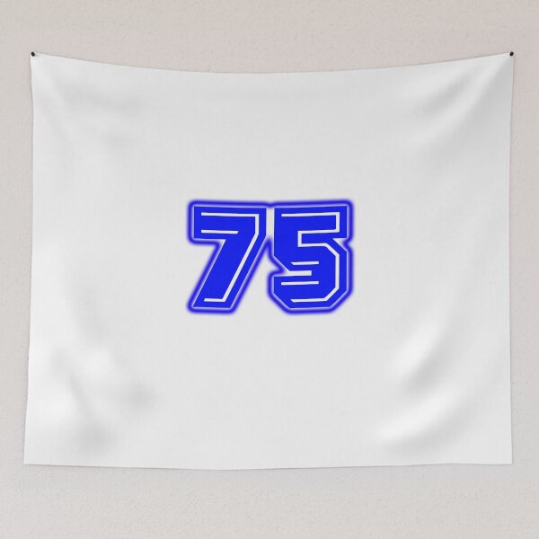 Item preview, Blue Number 75 designed and sold by sport-blue.